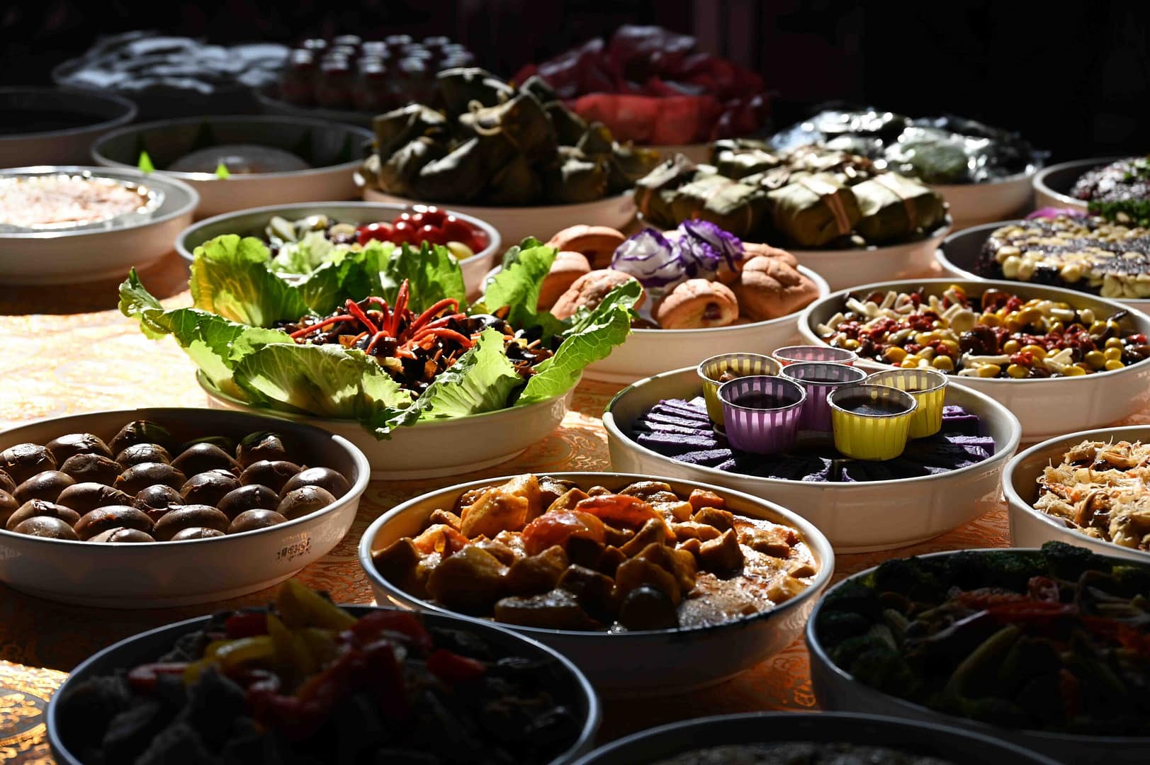 There are hundreds of delicious dishes for worship